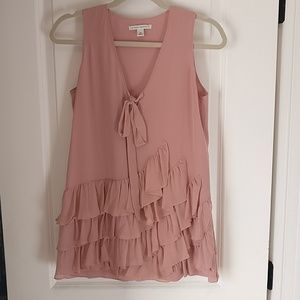 Banana Republic pink blouse